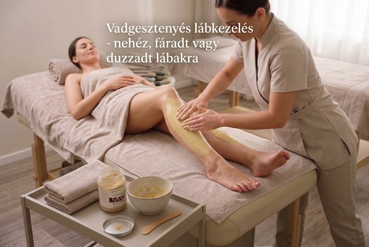 Vadgesztenyés lábkezelés - Longevity Kurland módra